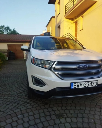 Ford EDGE cena 82900 przebieg: 137000, rok produkcji 2017 z Łapy małe 379